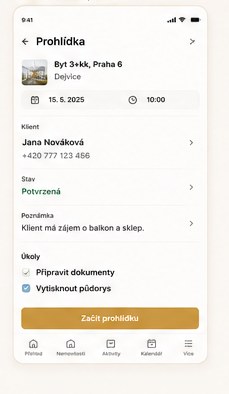 Mobil – prohlídka