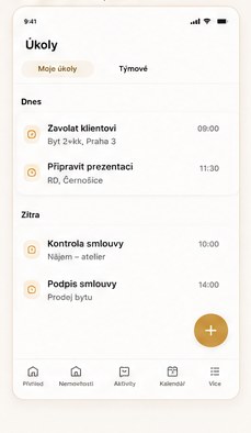 Mobil – úkoly